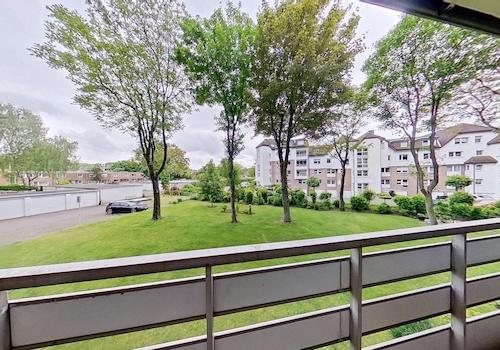 Blick vom Balkon