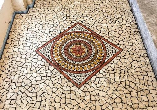 Mosaikboden