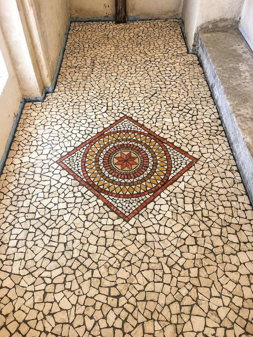 Mosaikboden