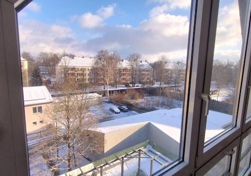 Blick aus Wohnzimmer