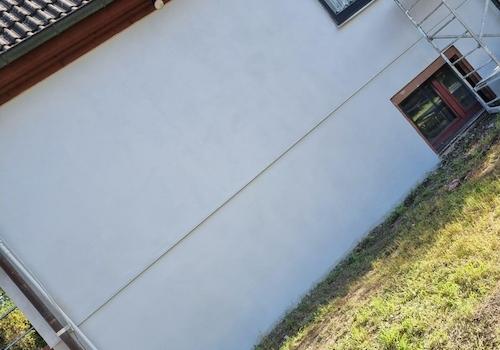 Fassade neu verputzt
