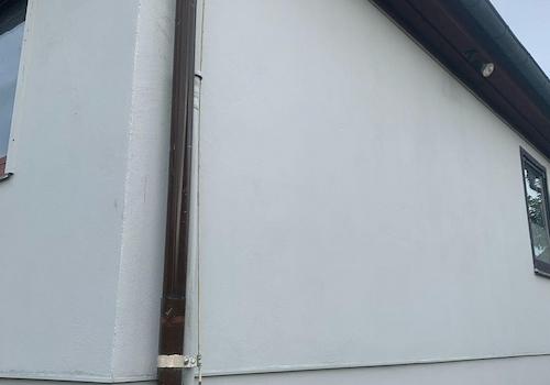 Fassade neu verputzt