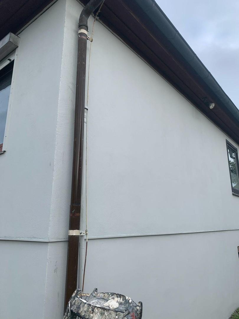 Fassade neu verputzt