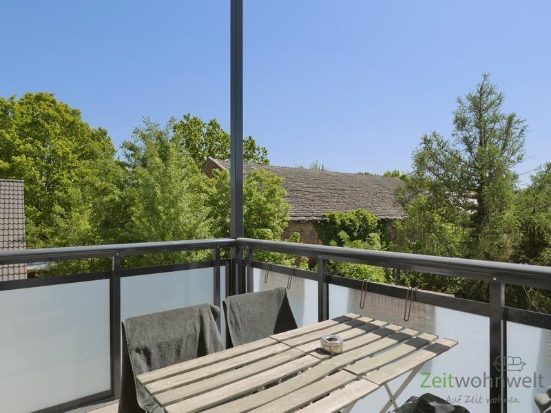 Blick vom Balkon