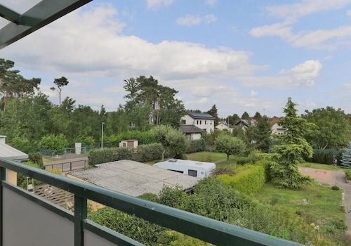Blick vom Balkon