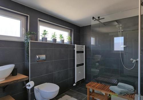 begehbare Dusche