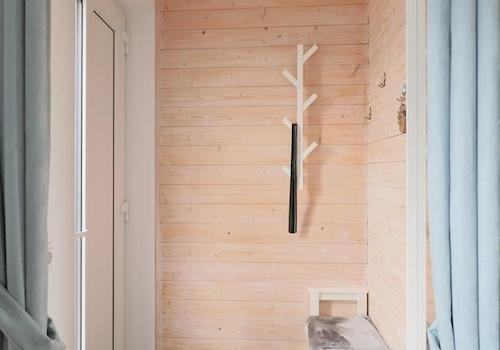 Garderobe im Eingangsbereich