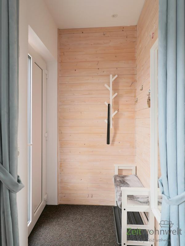 Garderobe im Eingangsbereich