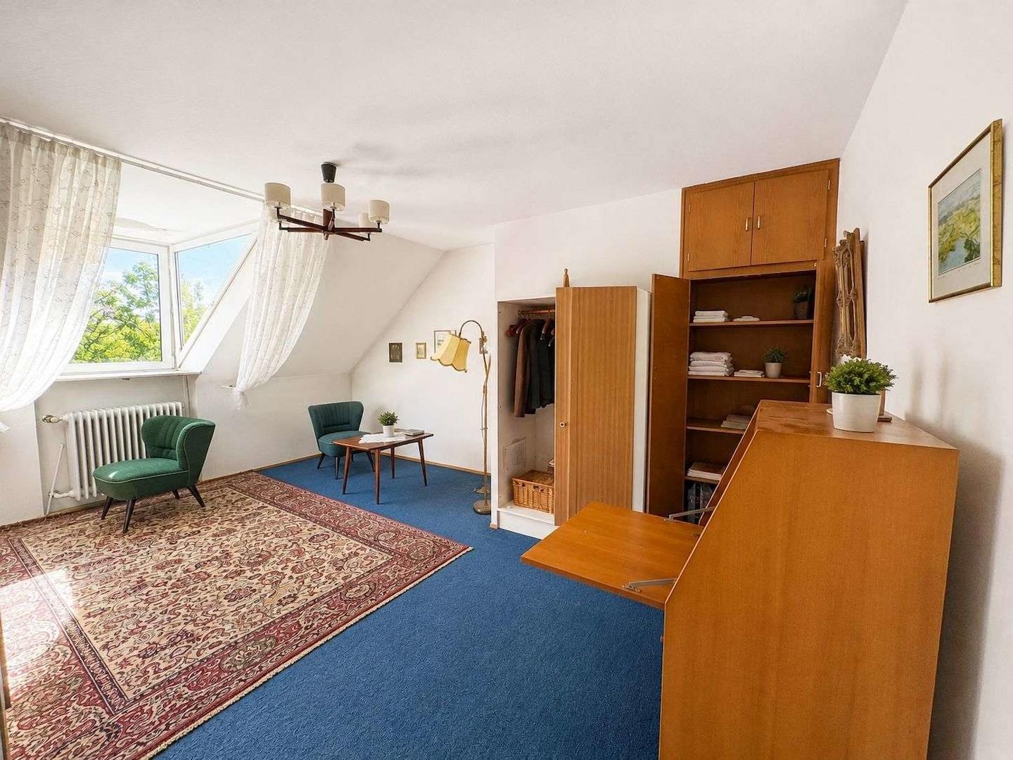 Schlafzimmer im DG