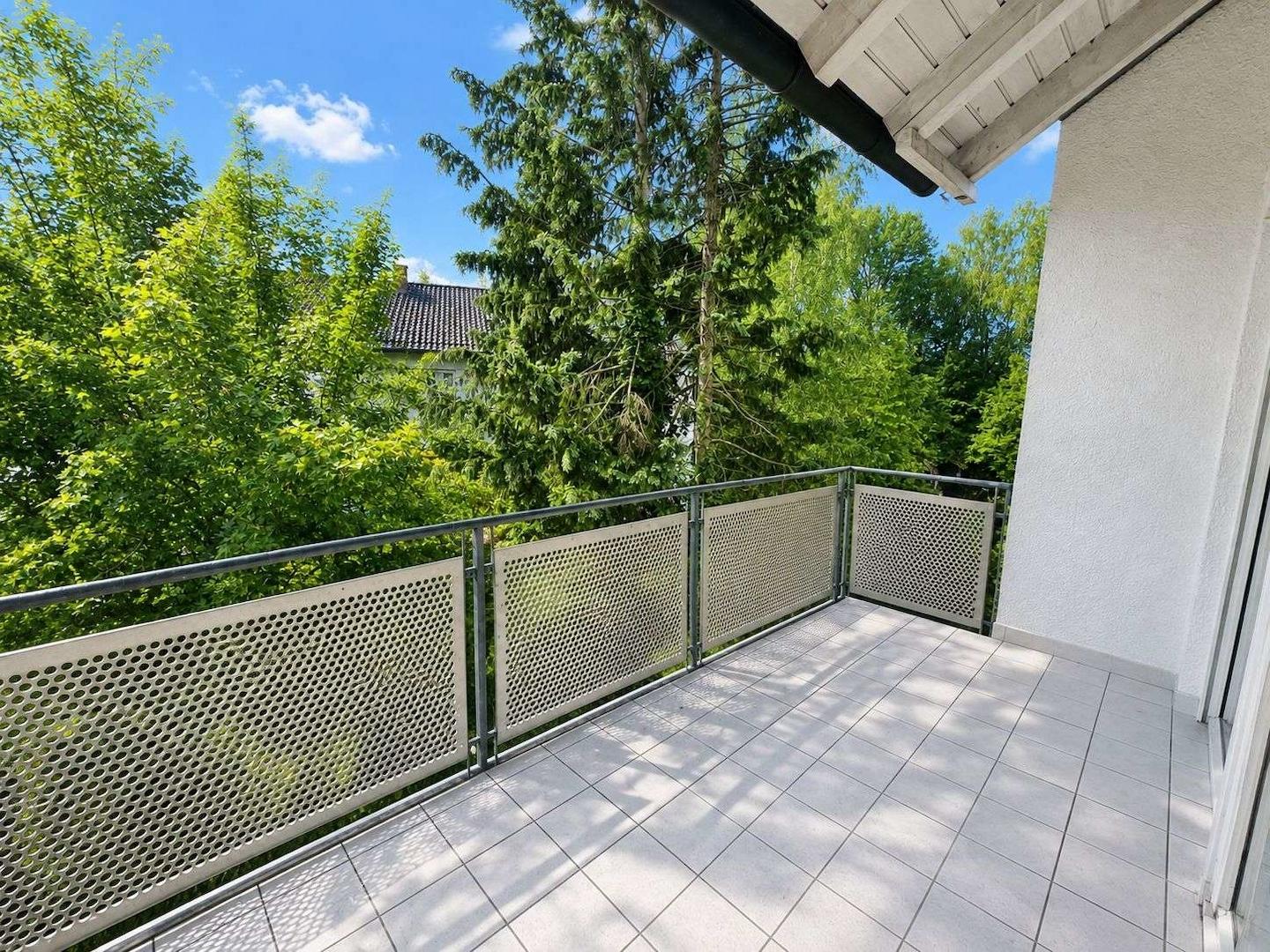 herrlicher Balkon