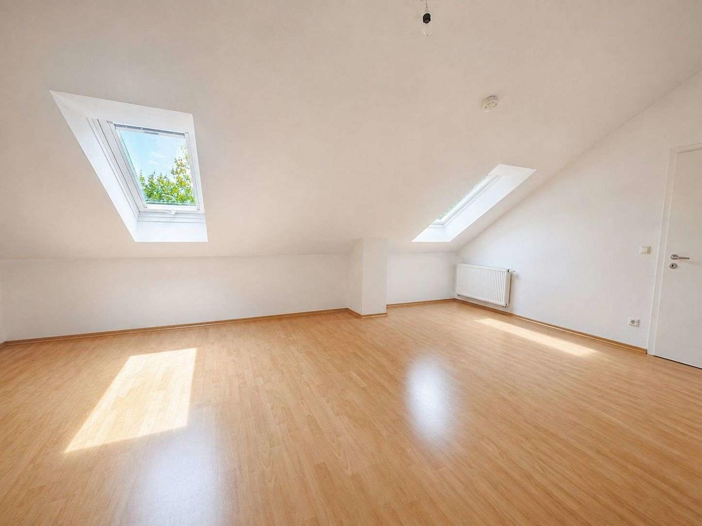 Schlafzimmer im Dachgeschoss