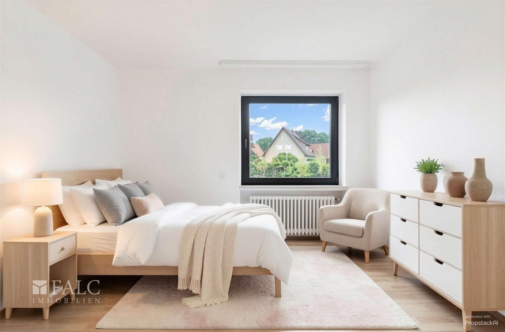Schlafzimmer I - (gestaged)