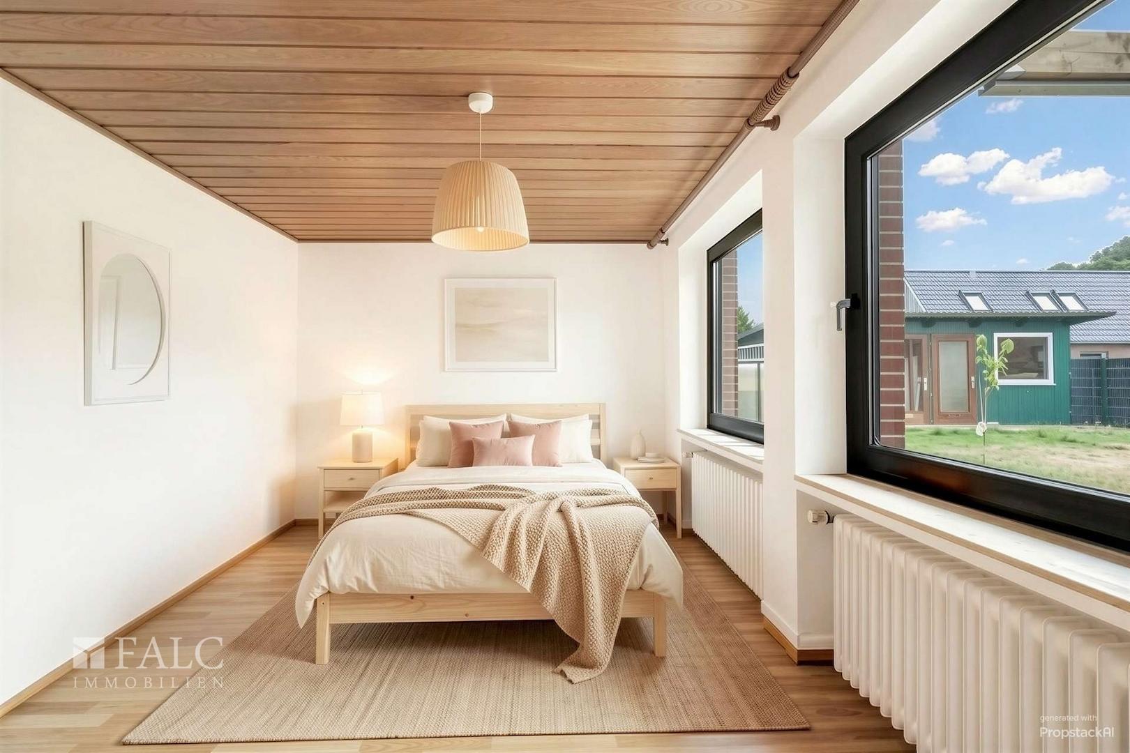 Schlafzimmer III - (gestaged)