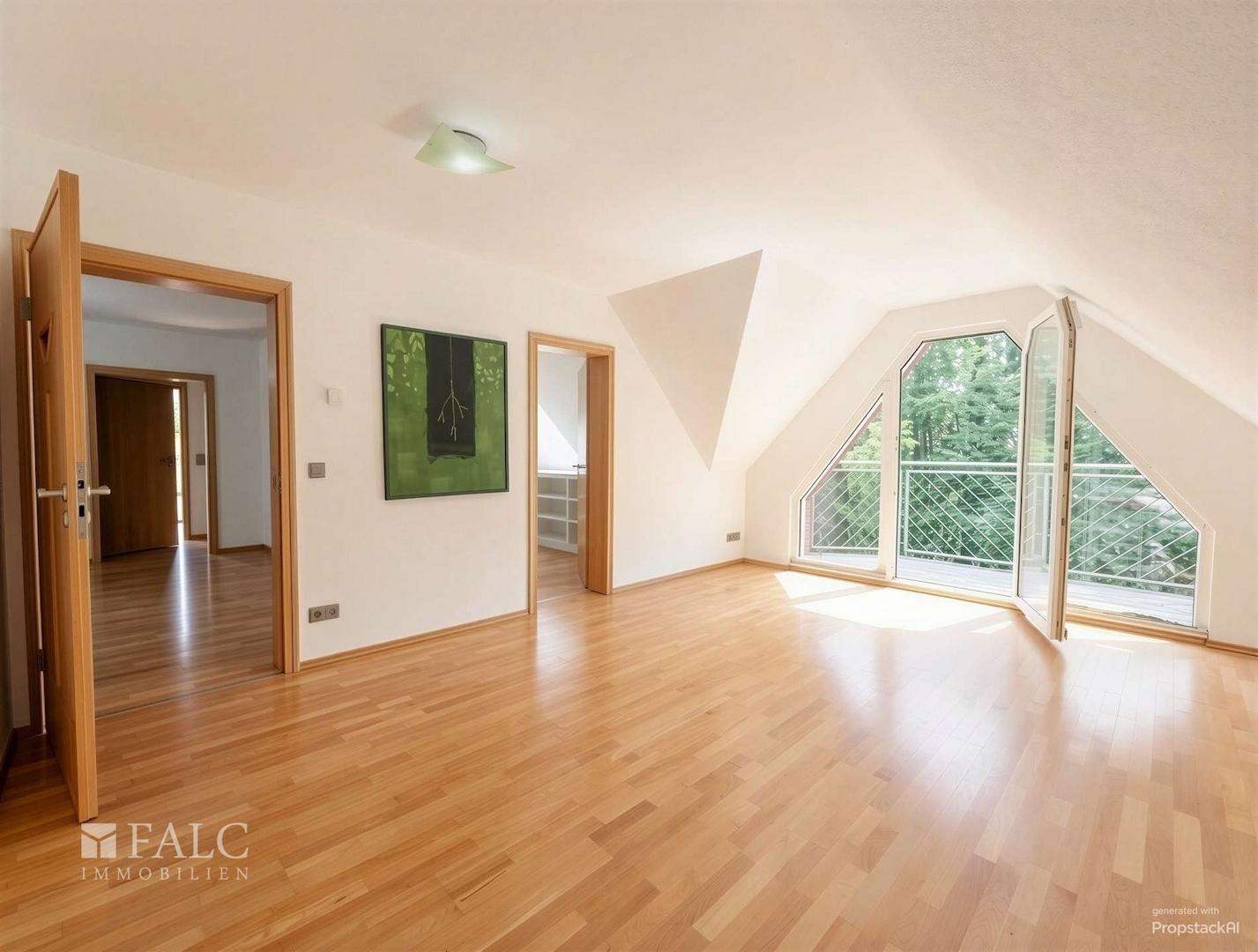 DG-Schlafzimmer mit Ankleide