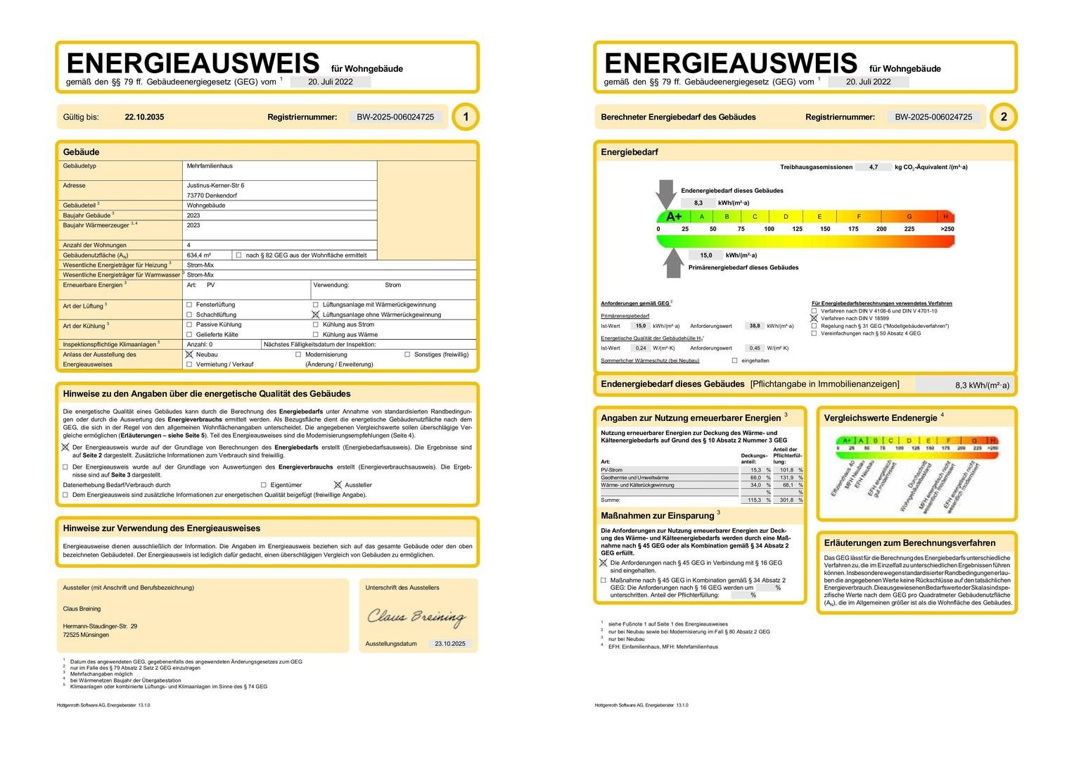 Energieausweis