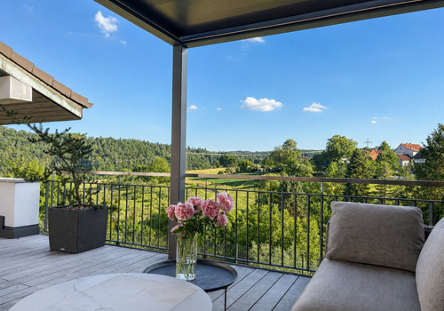 Blick von der Terrasse