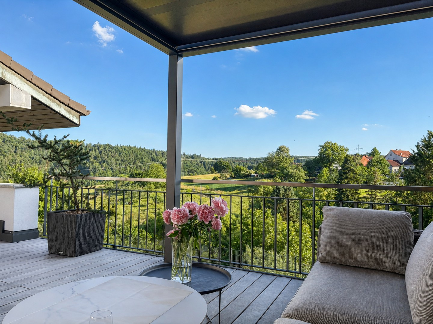 Blick von der Terrasse