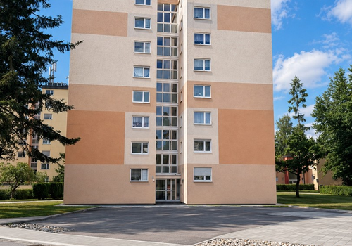 Hausansicht Eingangsbereich