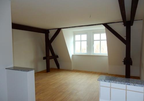 Ansicht von Küche Richtung Wohnzimmer