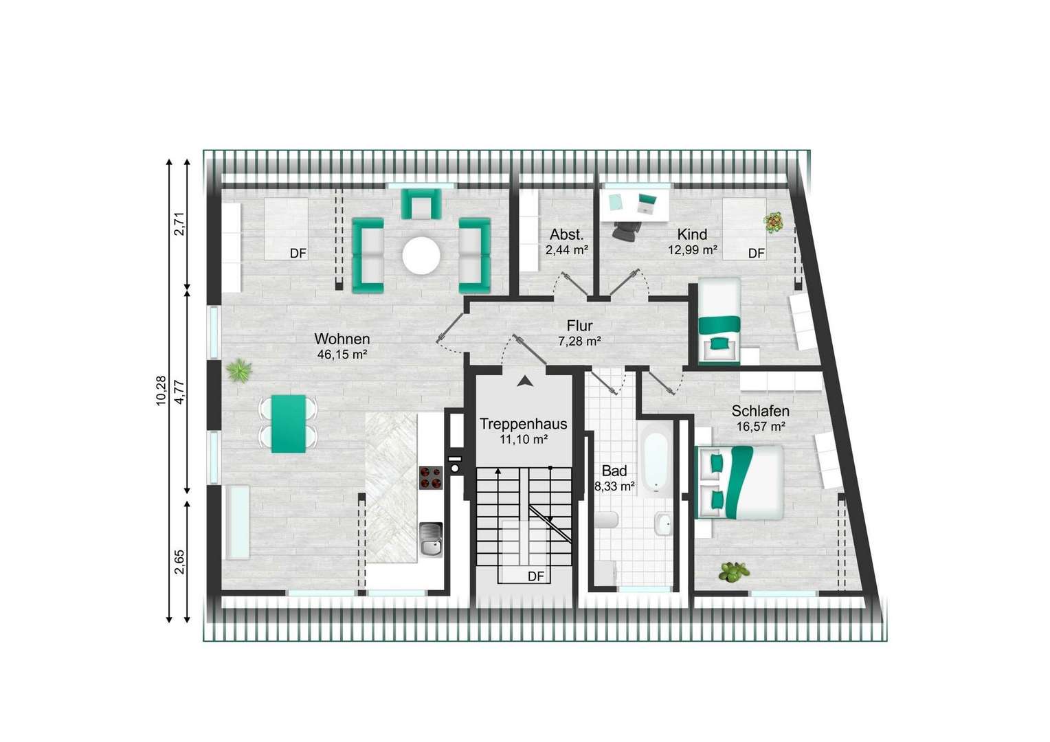 Grundriss DG