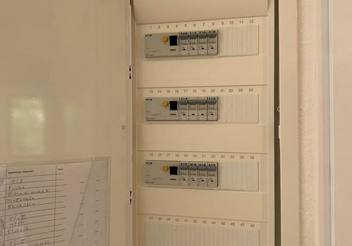 neue Elektroverteilung