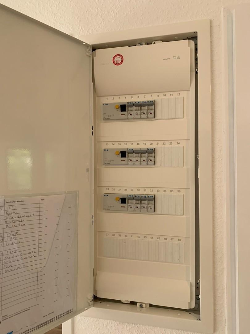 neue Elektroverteilung
