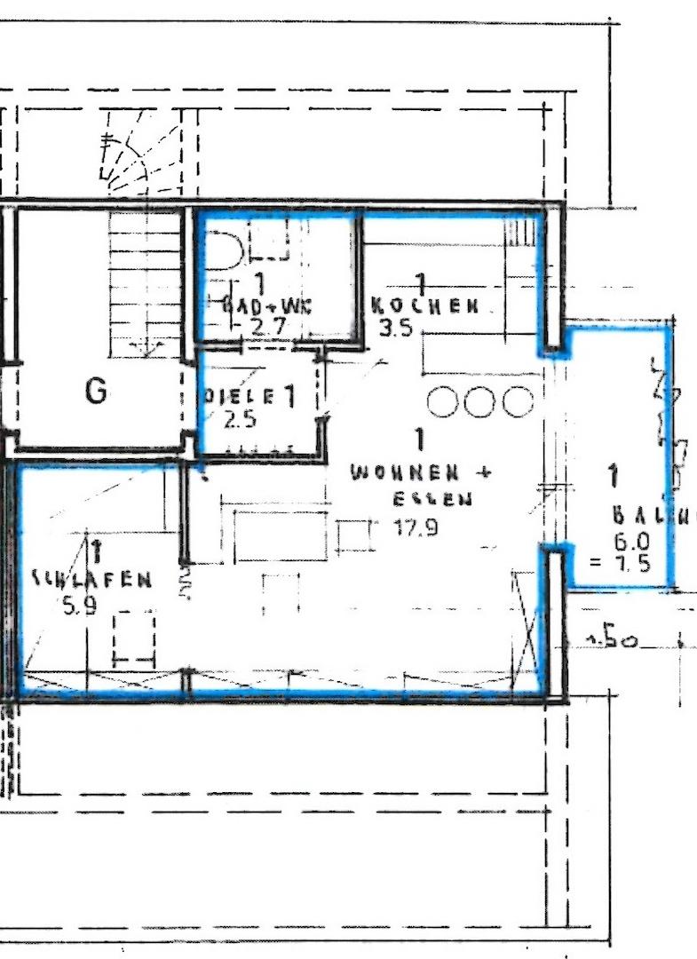 Grundriss DG