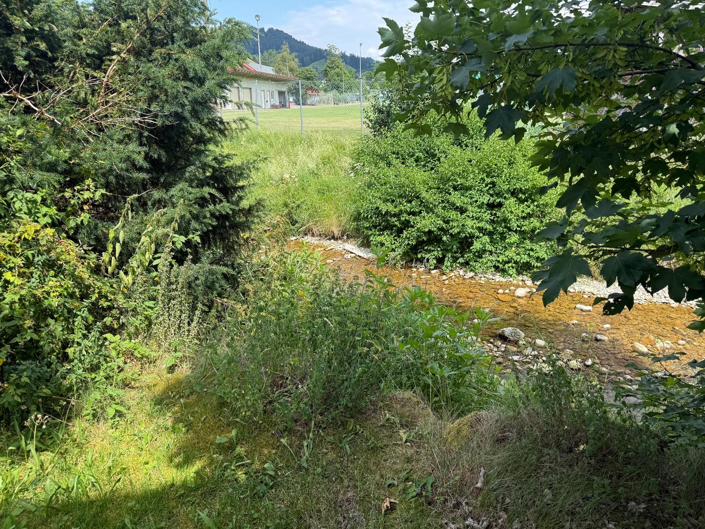 Gartennutzung - Bachzugang