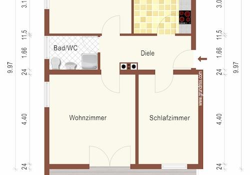 Grundriss 1.OG