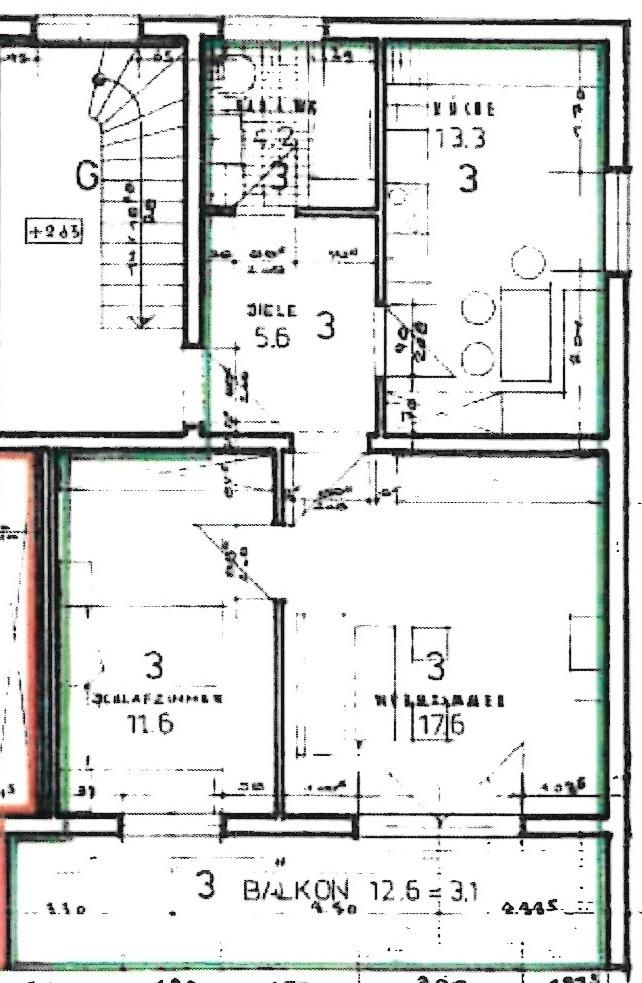 Grundriss 1.OG-links