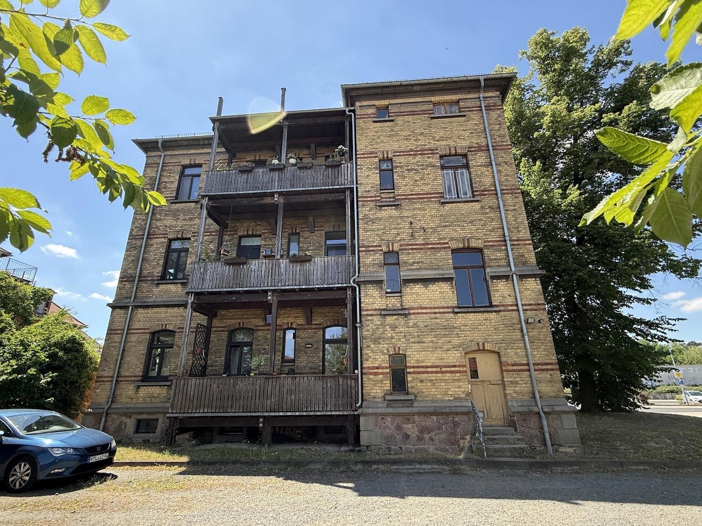 Mehrfamilienhaus | Fassade - Hofseite