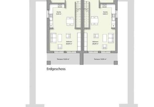 Grundriss EG (Haustyp 2A)