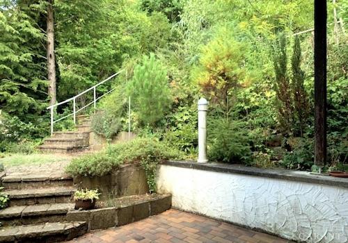 Aufgang zum Garten