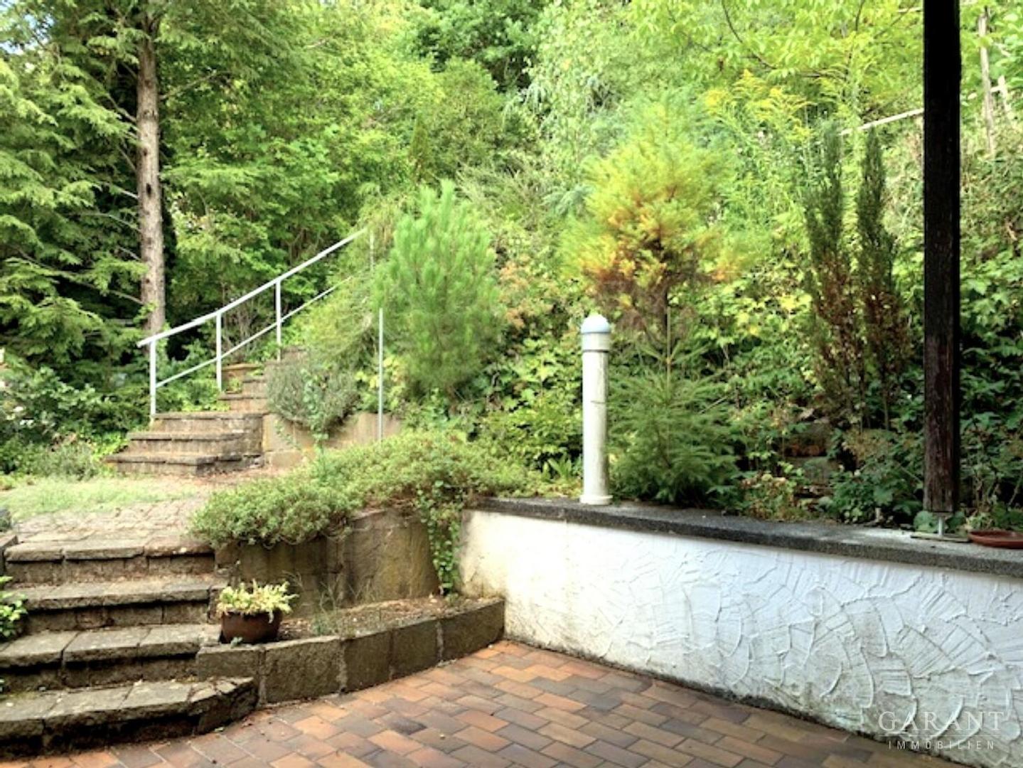 Aufgang zum Garten