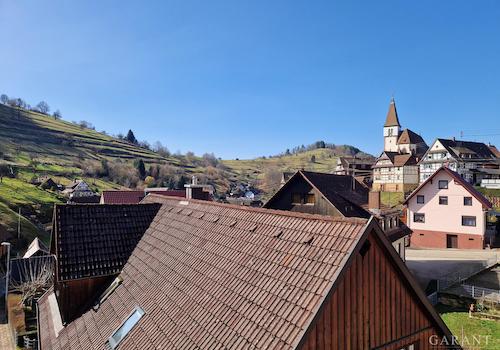 Blick vom DG auf die Umgebung