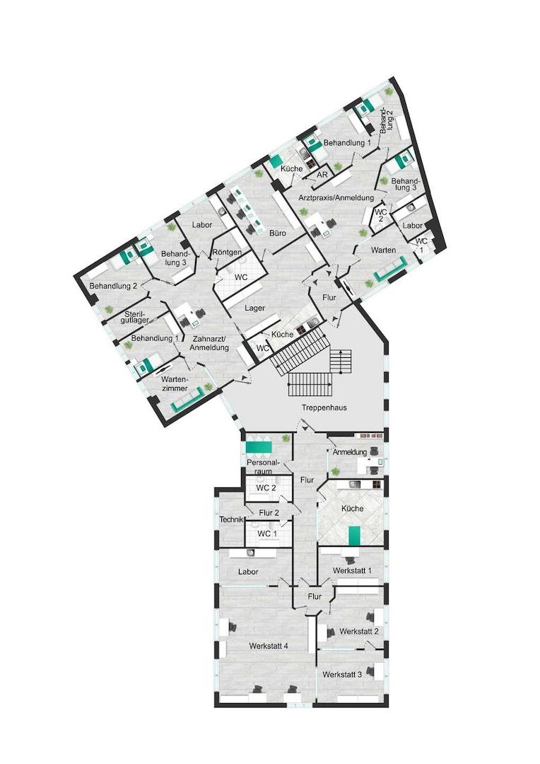 Grundriss_Haus 33_1.OG_Gewerbe