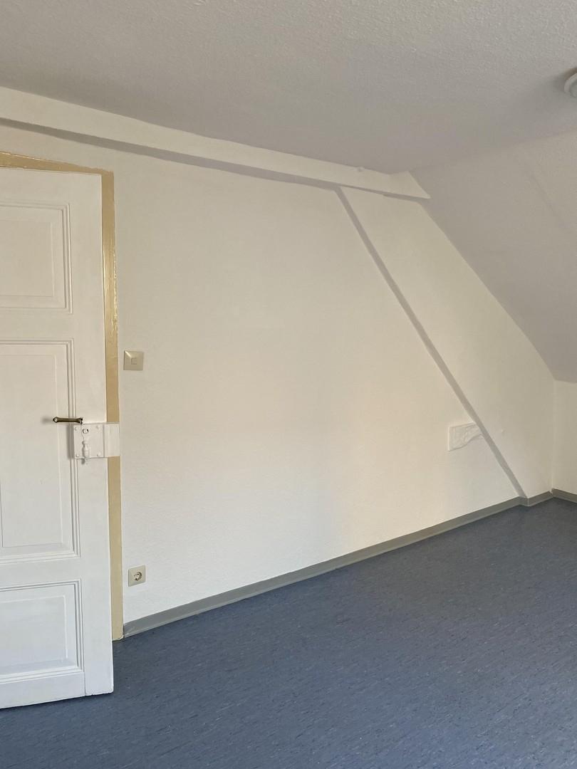 Raum der Dachgeschosswohnung