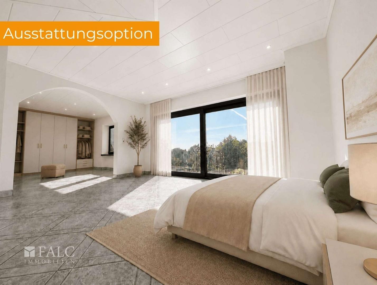 Schlafzimmer EG (KI-Visualisierung)