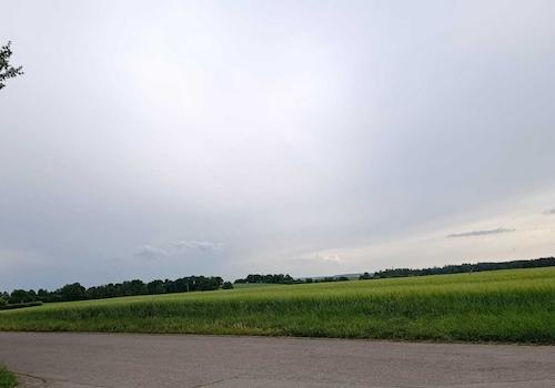 Aussicht Grundstück
