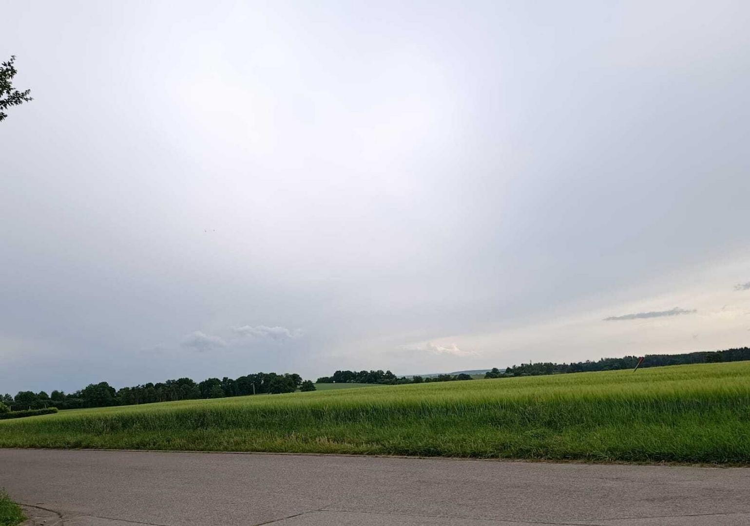 Aussicht Grundstück