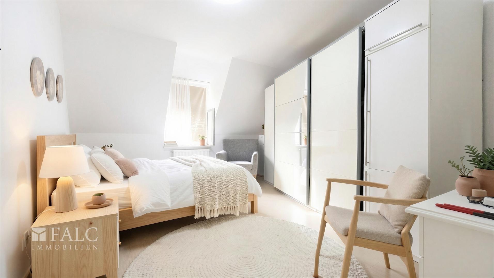 Schlafzimmer DG - (KI generiert)