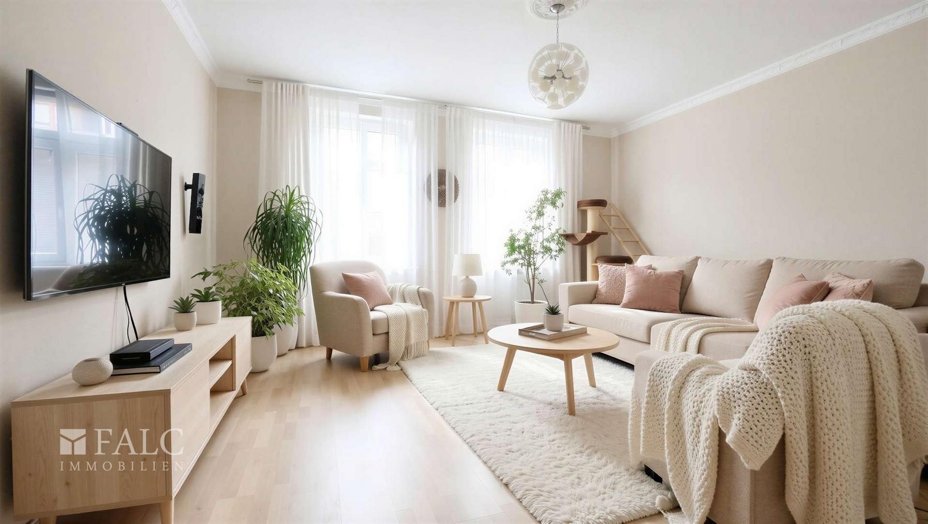 Wohnzimmer 1OG - (KI generiert)