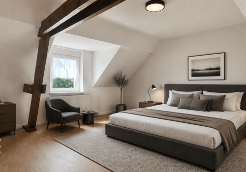 Schlafzimmer visualisiert 