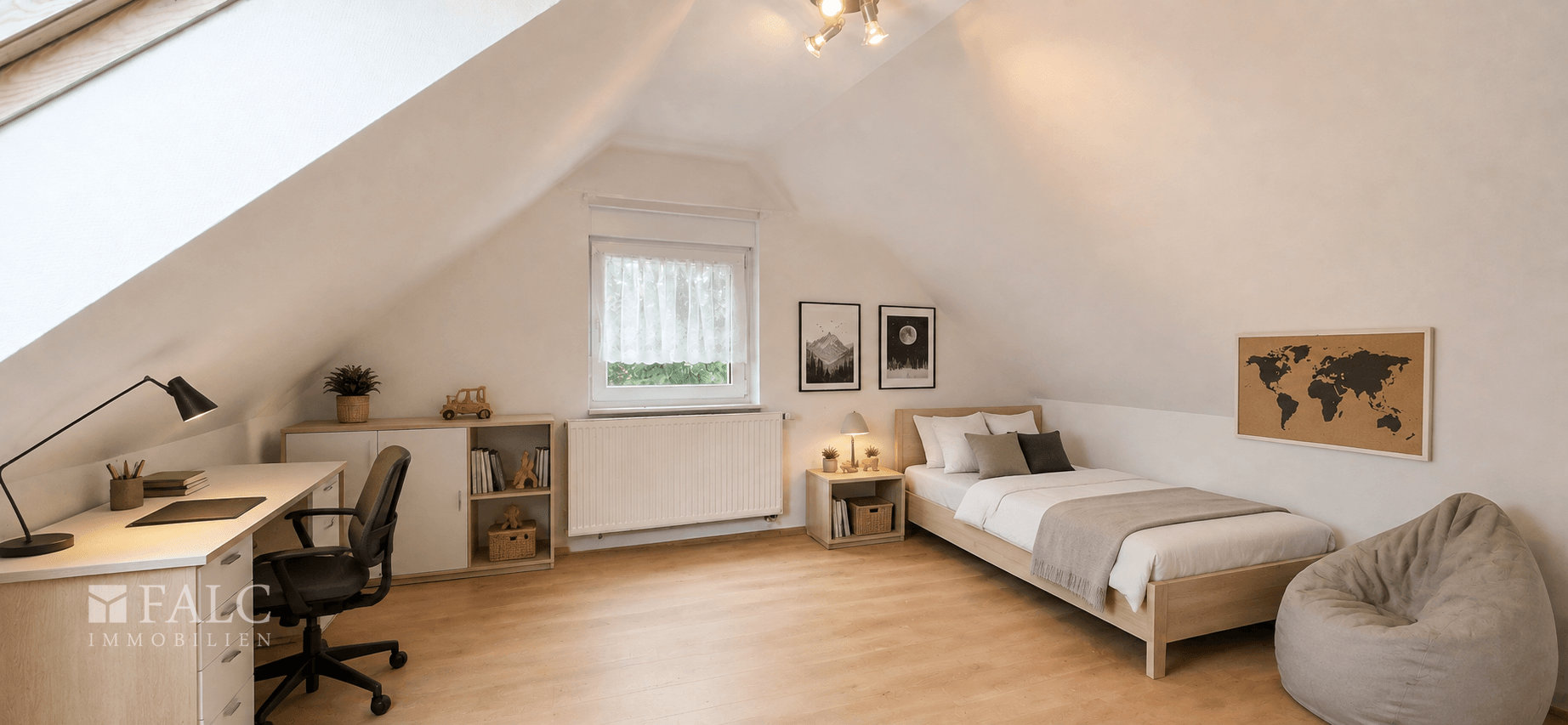 Kinderzimmer visualisiert 