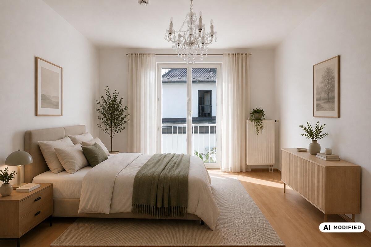 Visauliserung Schlafzimmer