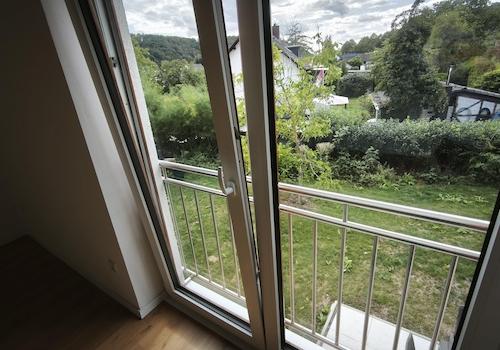 Wohnzimmer Blick in den Garten