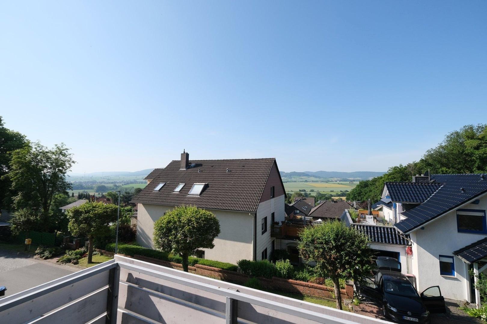 Ausblick vom Balkon