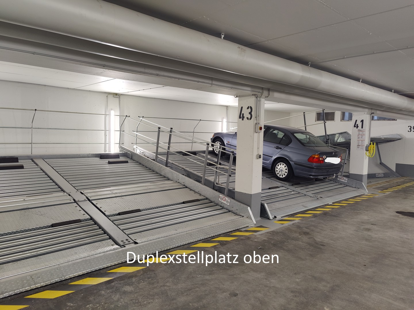 Duplex-Stellplatz oben
