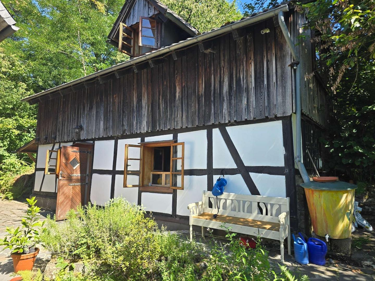 Scheuneneingang im Hof