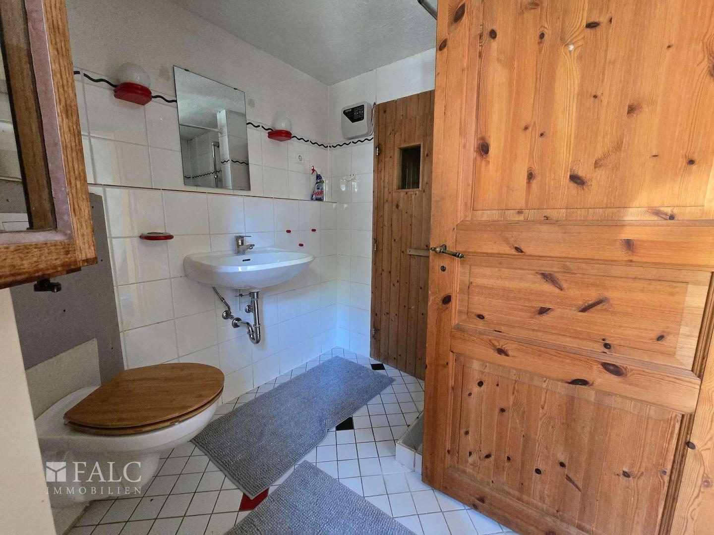 Badezimmer u. Saune Scheune